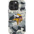 NFL Minnesota Vikings Camo iPhone 15 Pro Impact Case
